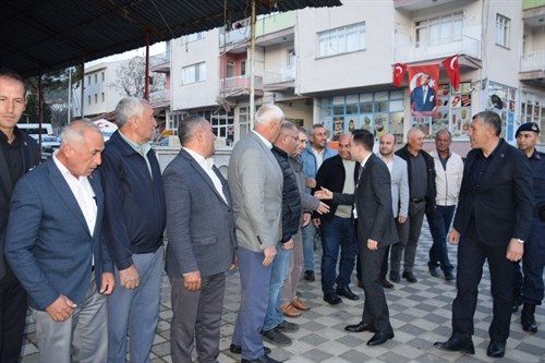 Kaymakamımız Sayın Hüseyin BÜTÜNER Kaymakamlığımız  ve İlçe Belediye Başkanlığı tarafından düzenlenen Borlu mahallesi iftar yemeğine katıldı.